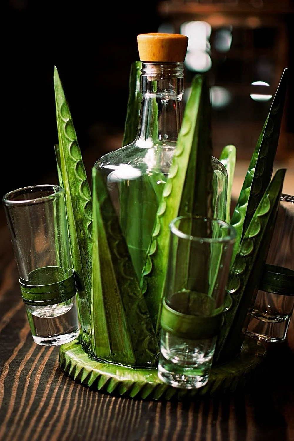 Agave Tequila Set Short – Handmade Mexican Barware