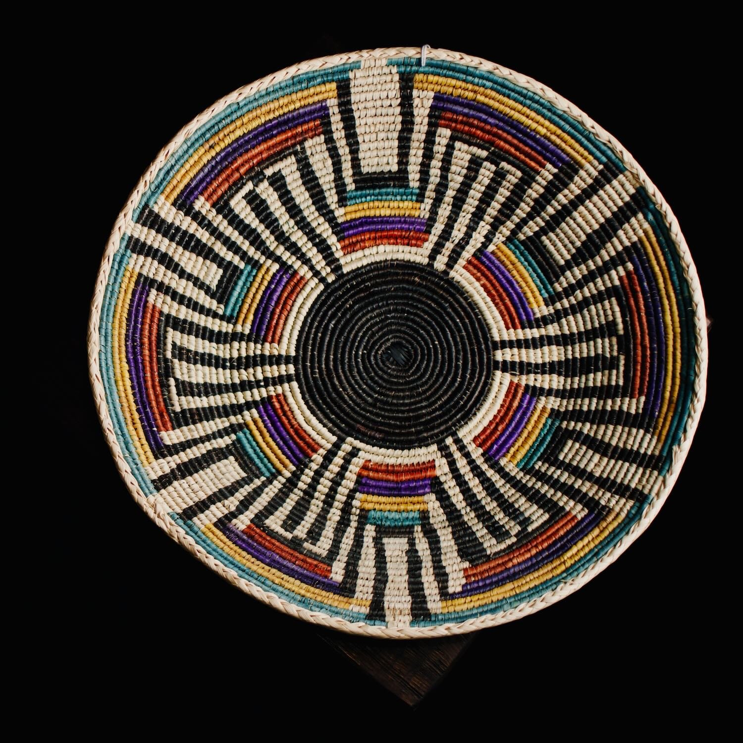 Southwest Handwoven Basket 8