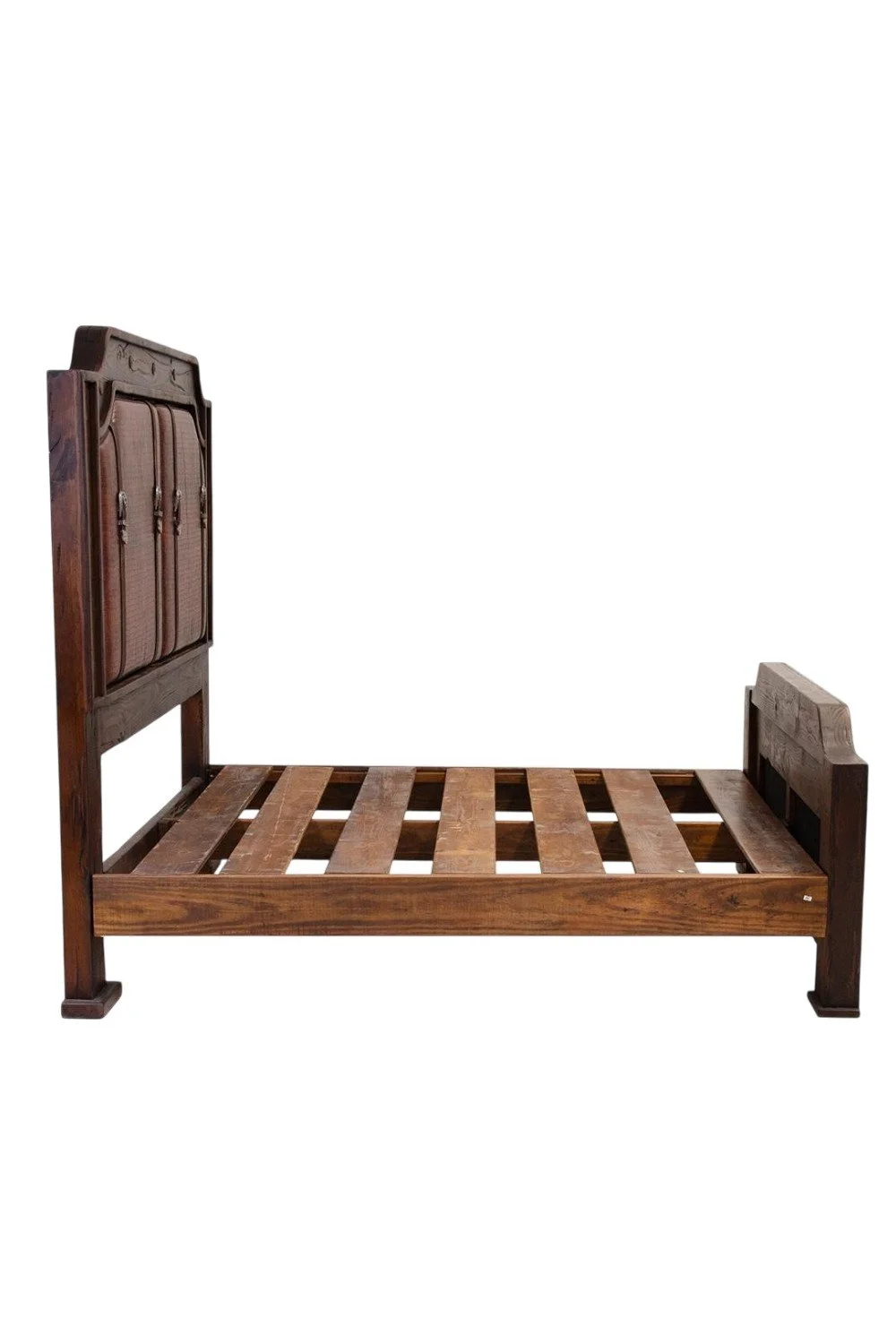 Todos Santos Croc Print Leather Bed