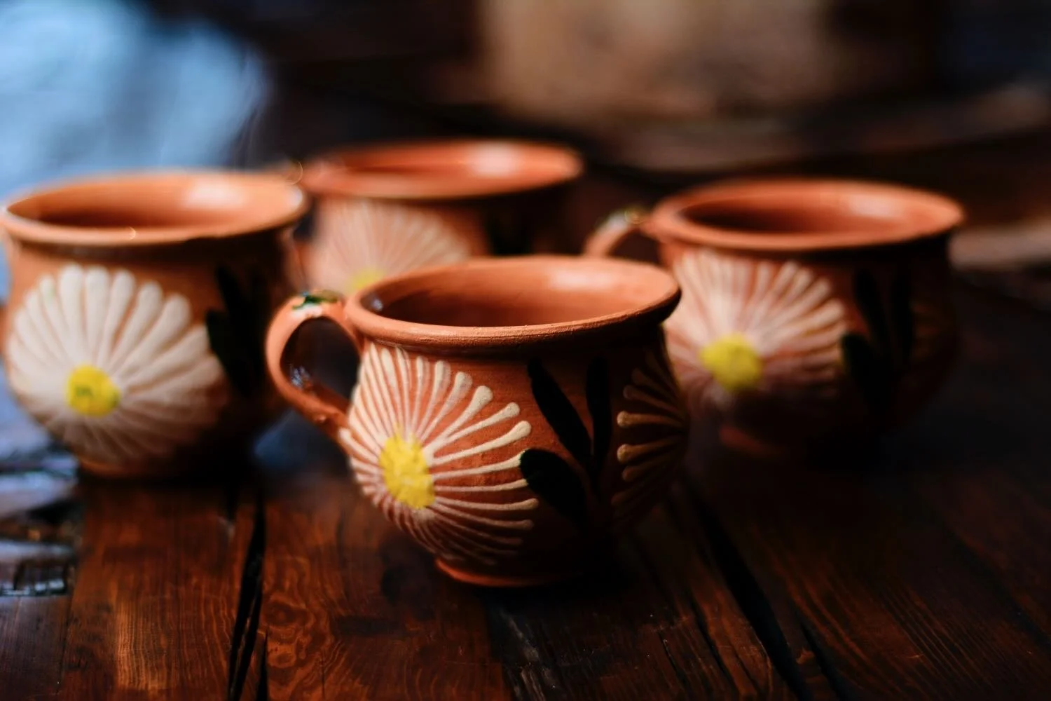 Handmade Coffee Cups from Oaxaca, Mexico