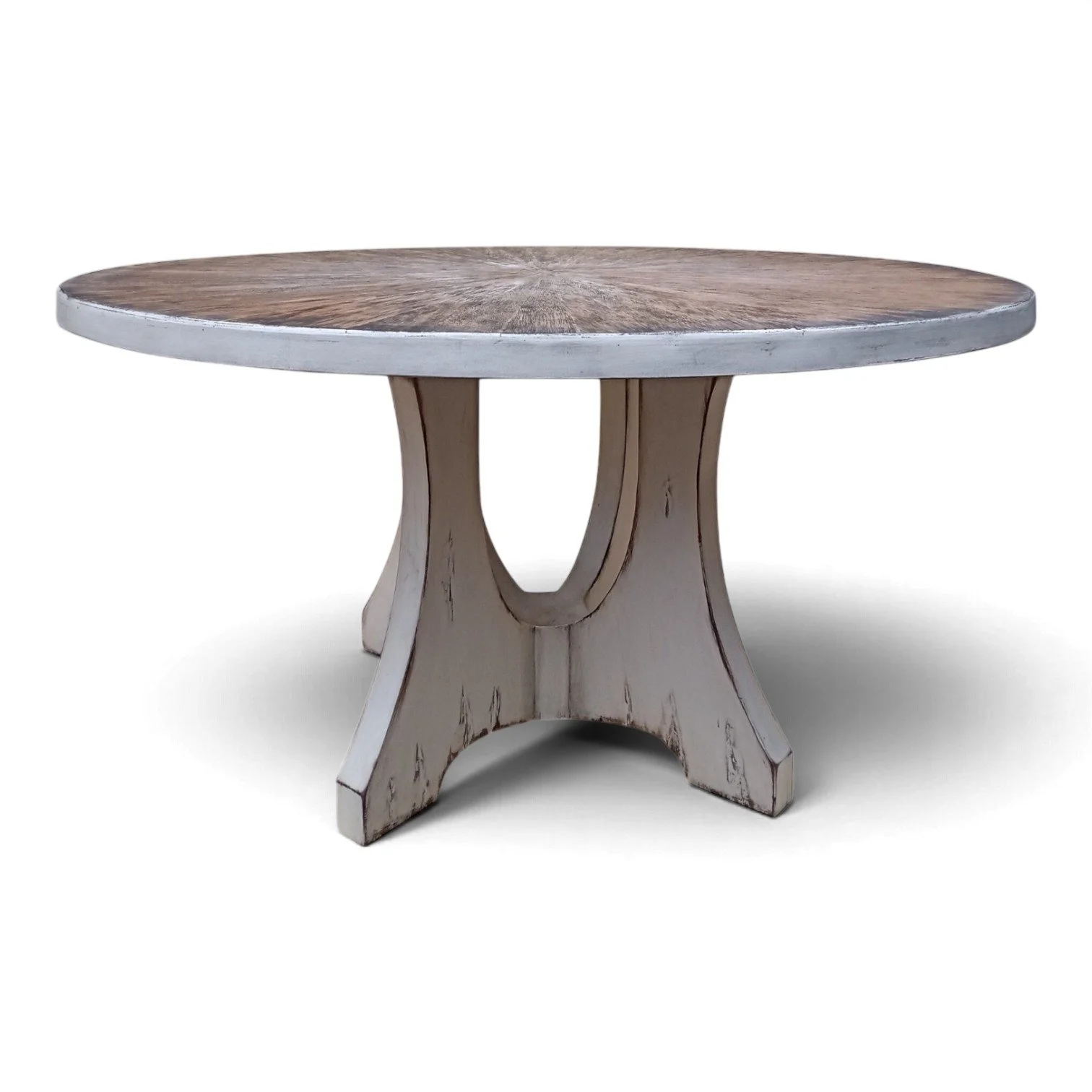 Arrozal Dining Table | Handmade Wired Brush Dining Table