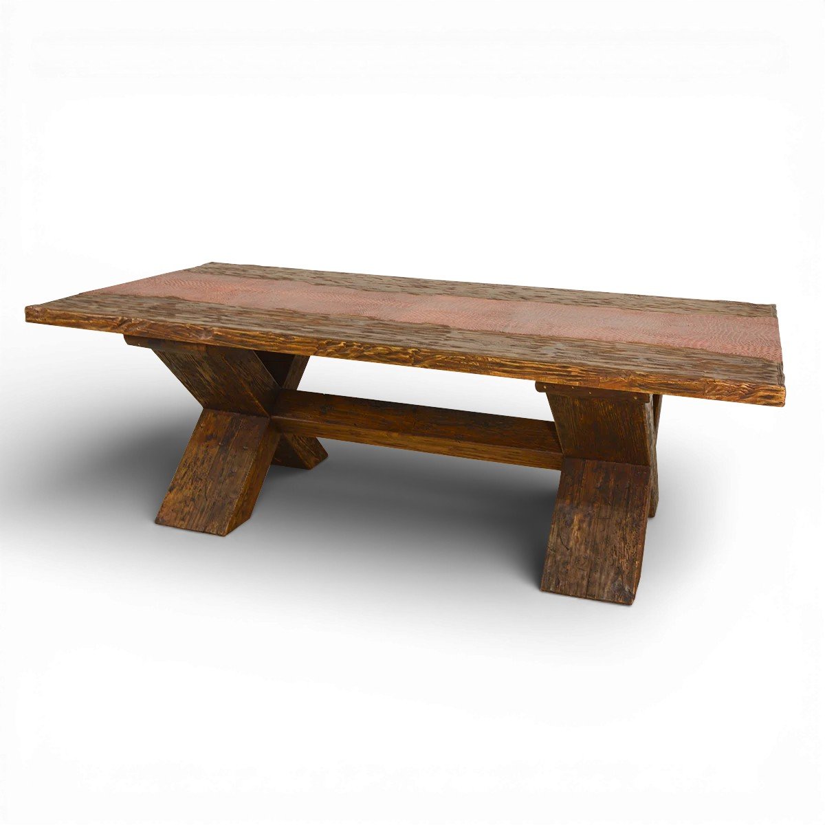 Artesia Leather Dining Table