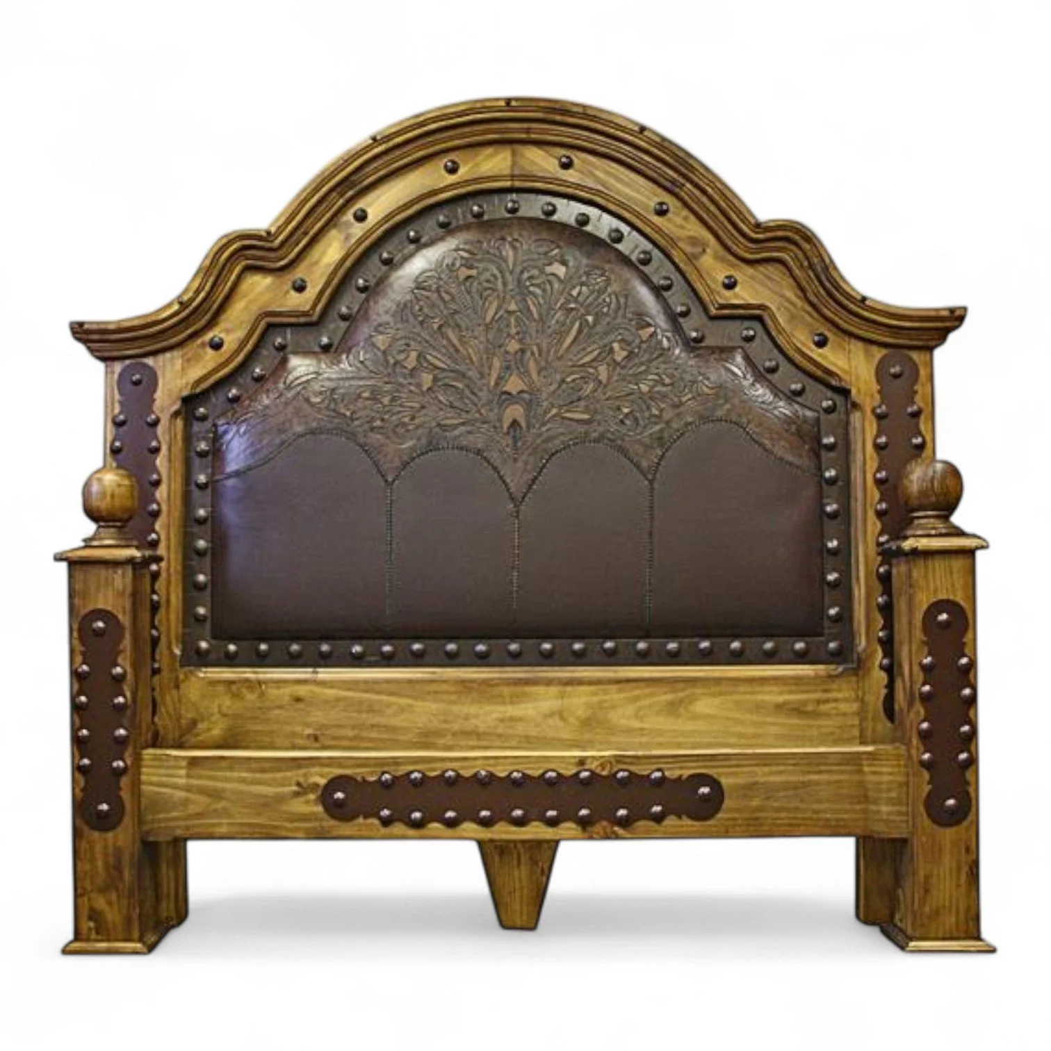 Sonora Tooled Leather Bed