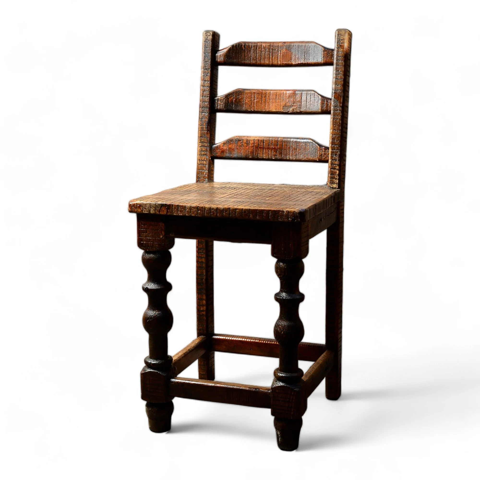 Silla Antigua de Mezquital Bar Stool
