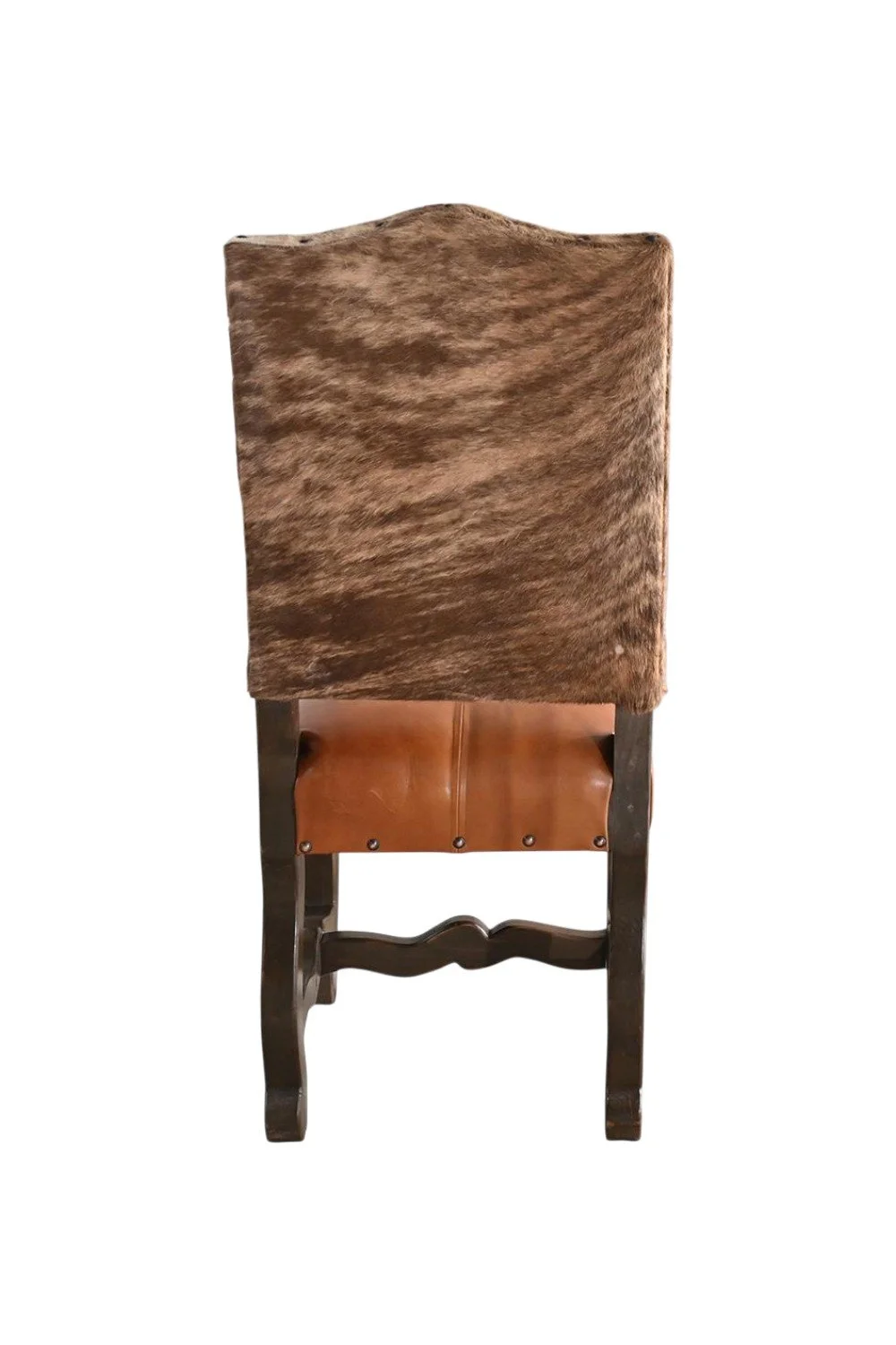 San Lucas Dining Chair - Terracotta & Cowhide