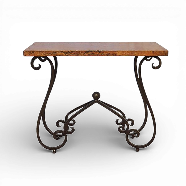 El Salado Copper Sofa Table