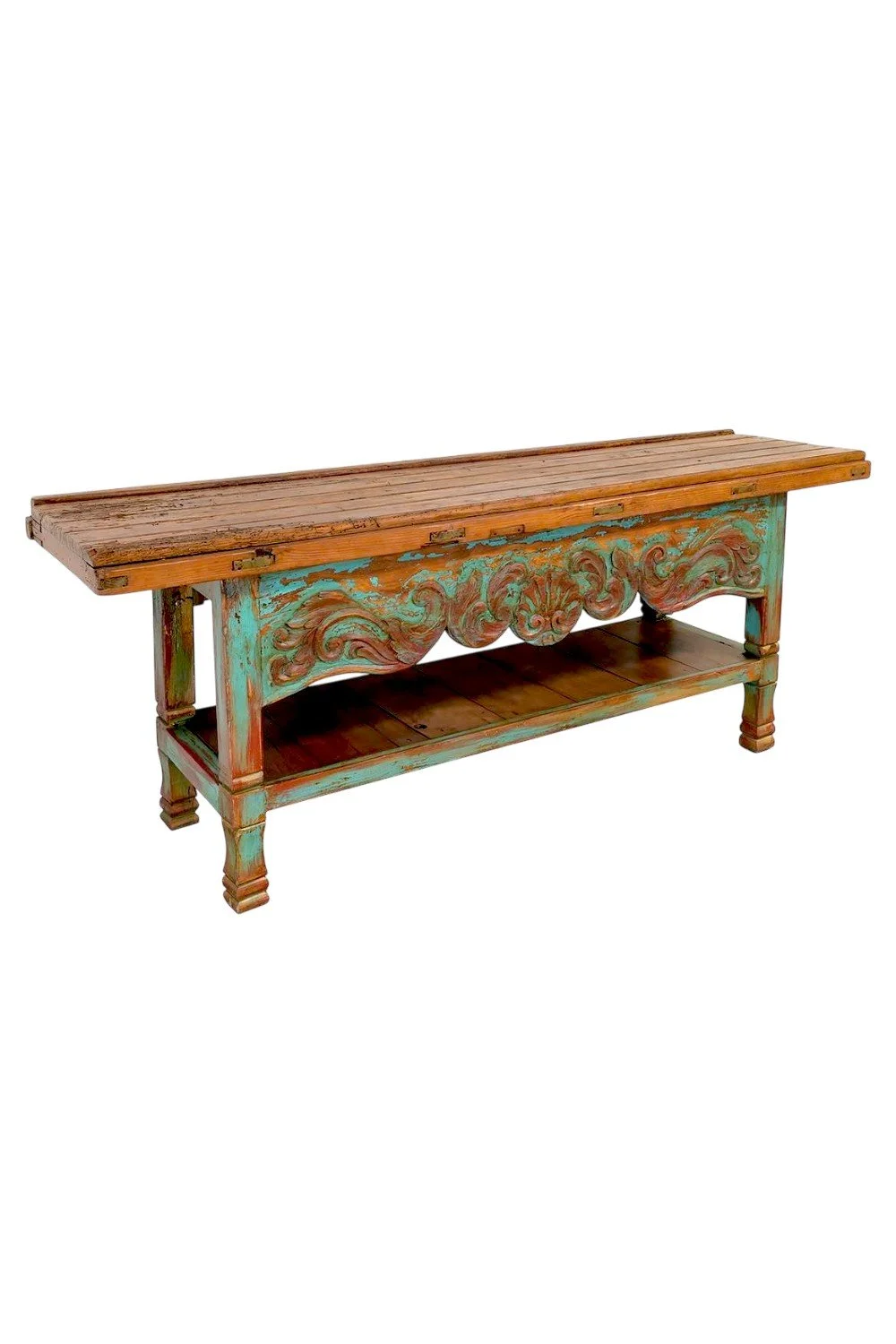 Agave Carved Sofa Table