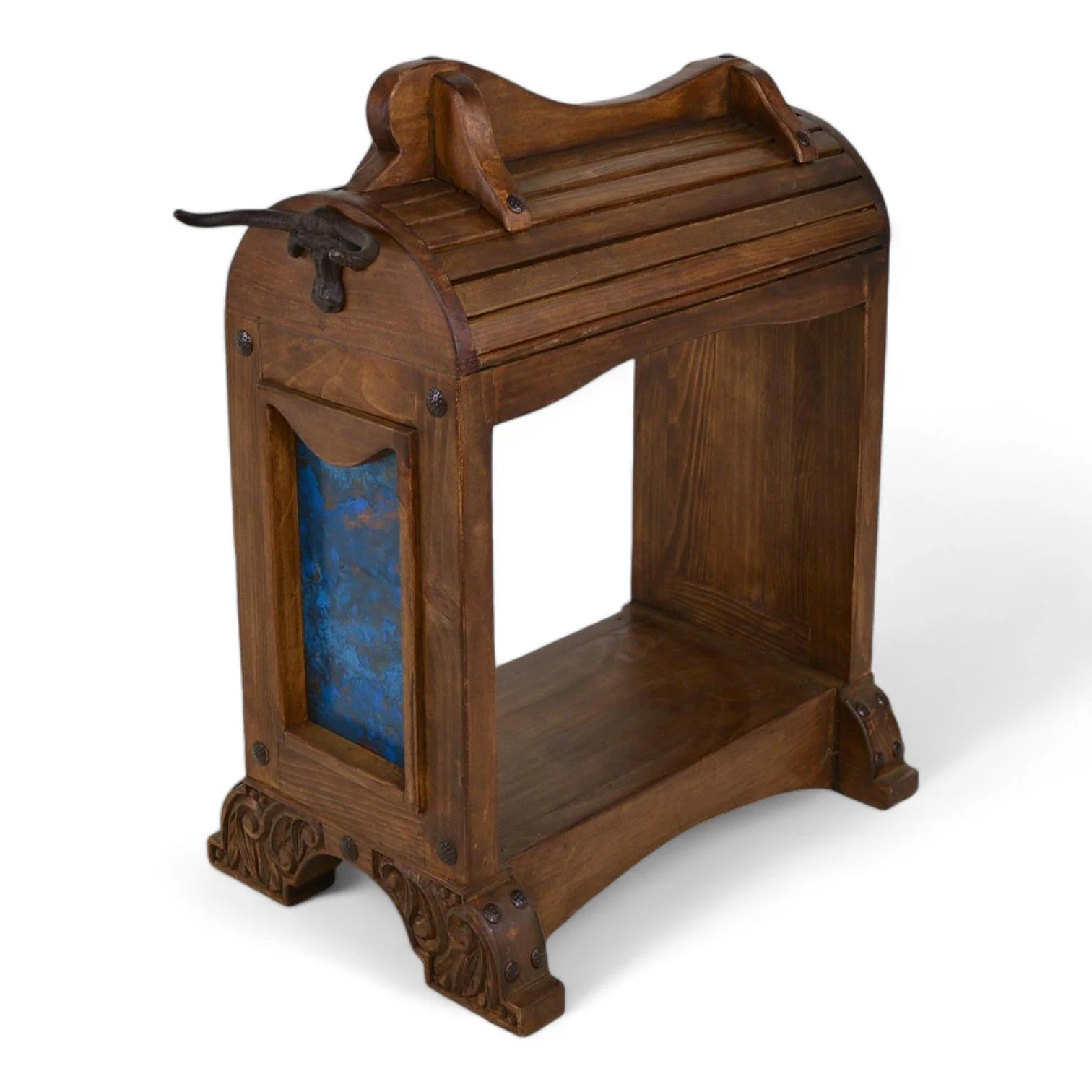 Villa de Ramos Turquoise Copper Saddle Stand
