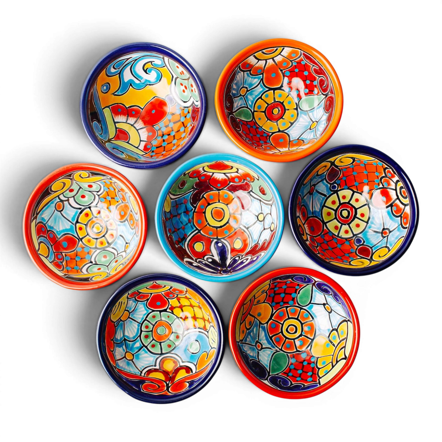 Talavera Molcajete Bowl | Handmade Mexican Serving Bowl