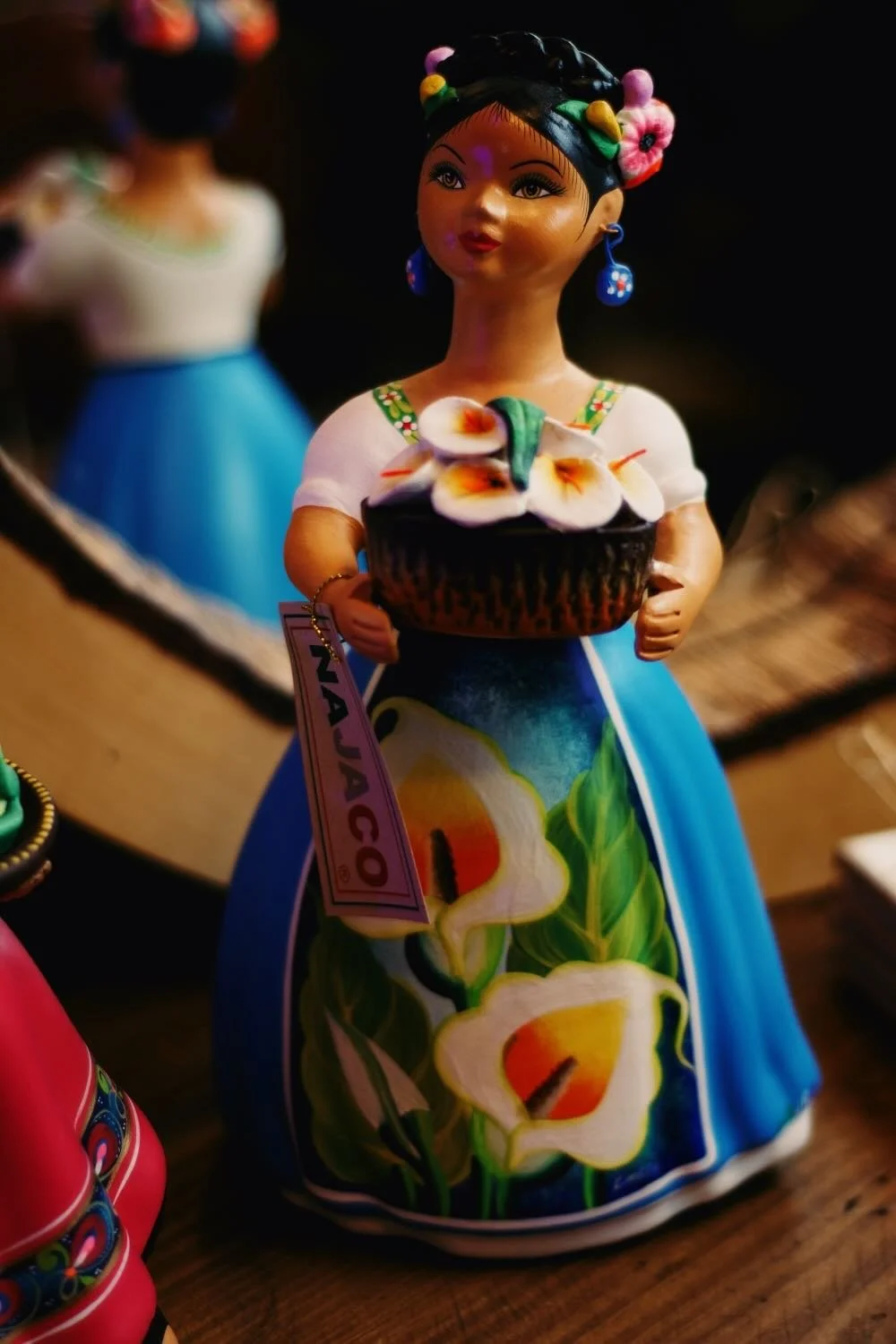 Najaco Lupita doll from Mexico - Milagros Rústicos