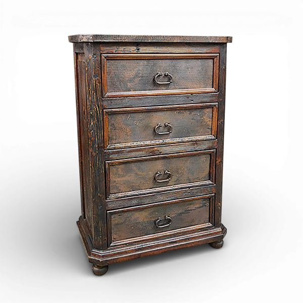 Texas Copper Tall Boy Chest