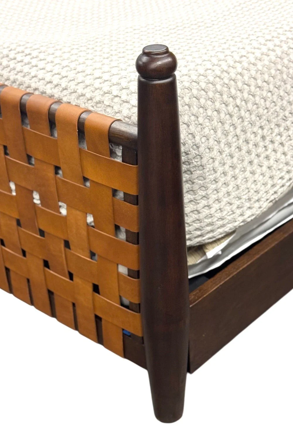 Marisol Leather King Bed