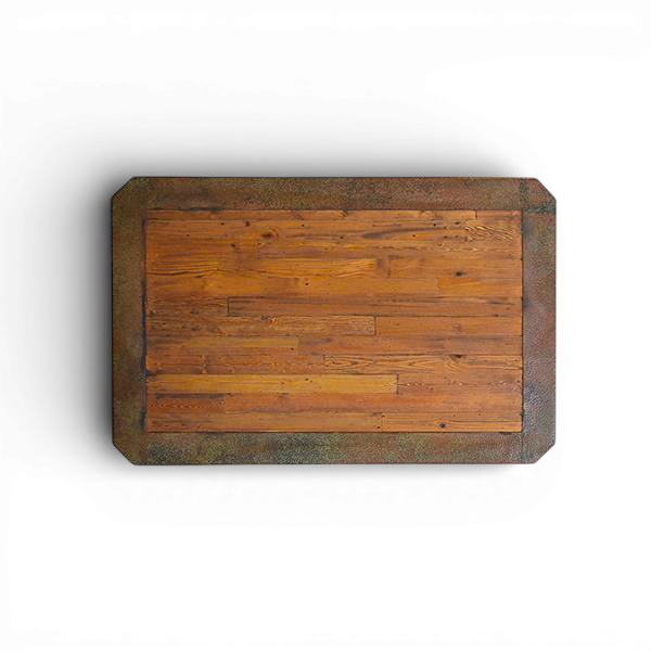 Bisbee Copper Coffee Table - Verdigris