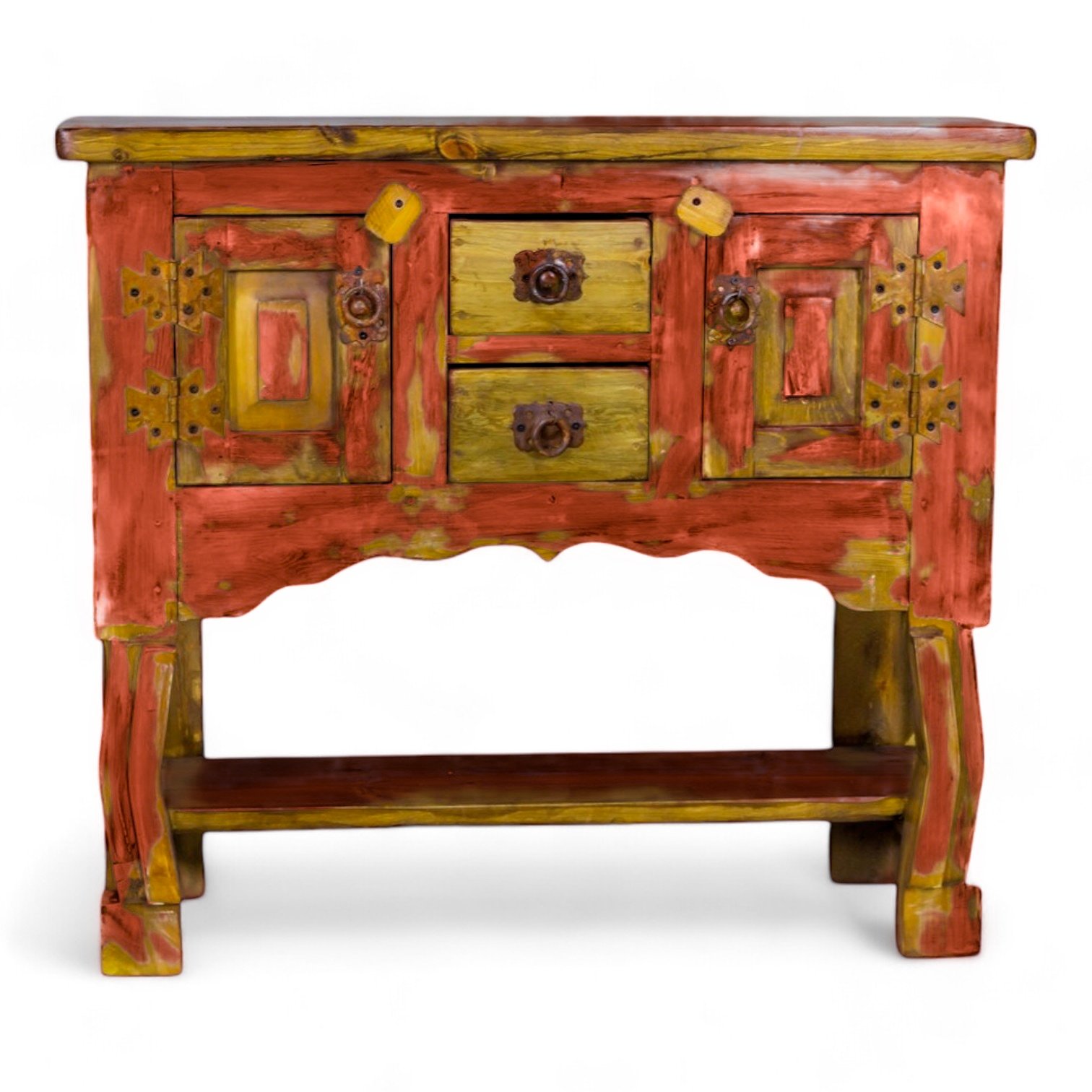 Western Santa Fe Sofa Table