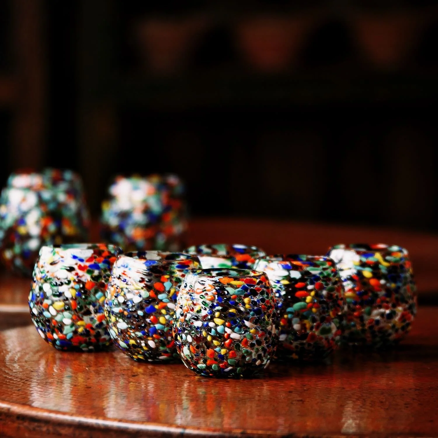 Guanajuato Confetti Glass Tumbler