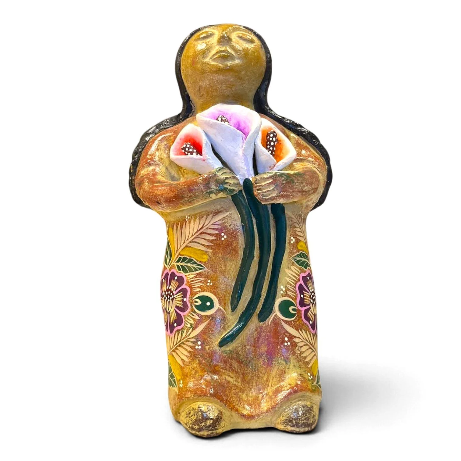 Gorda Pintada | Handmade Mexican Folk Art Figure