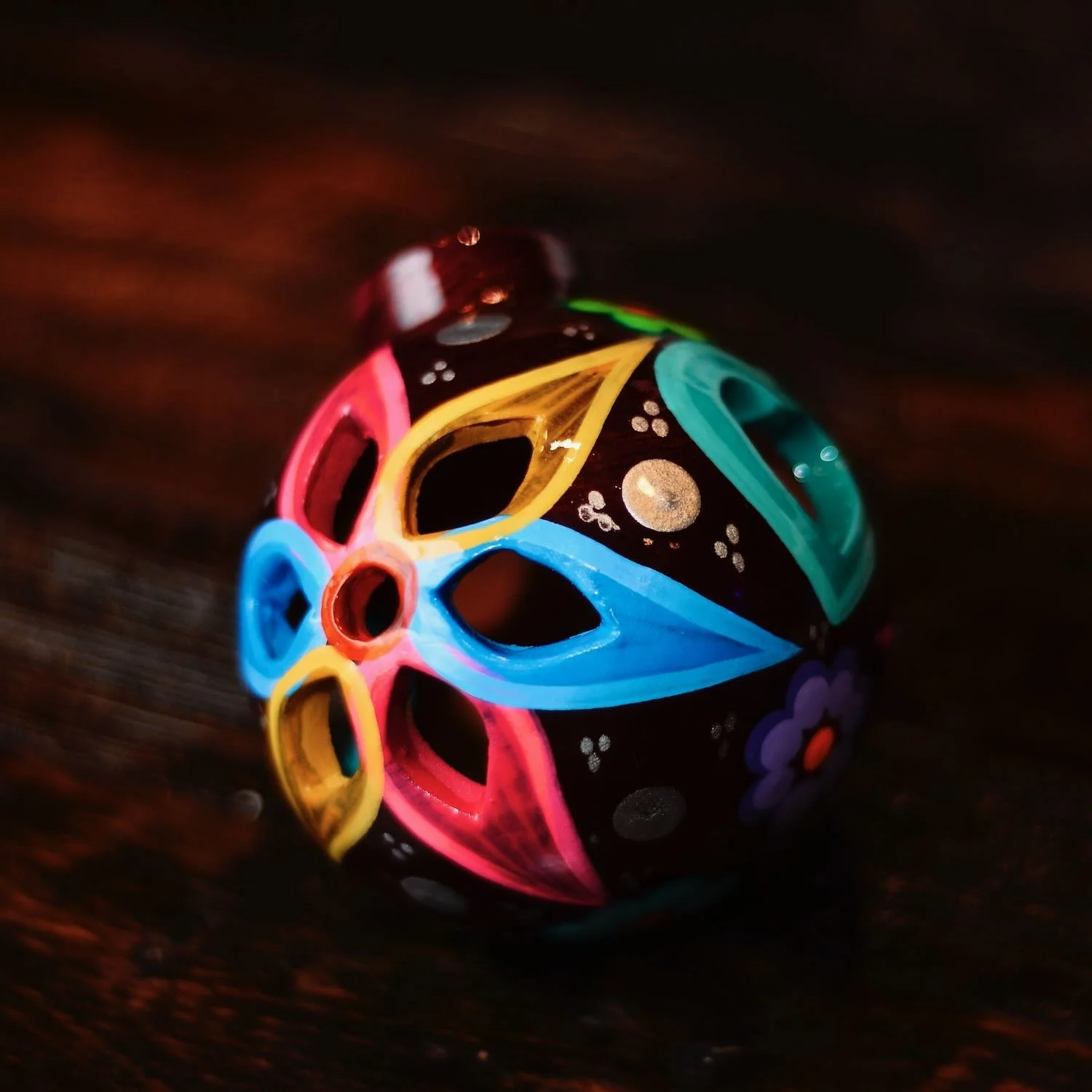 Oaxaca Clay Christmas Ornament