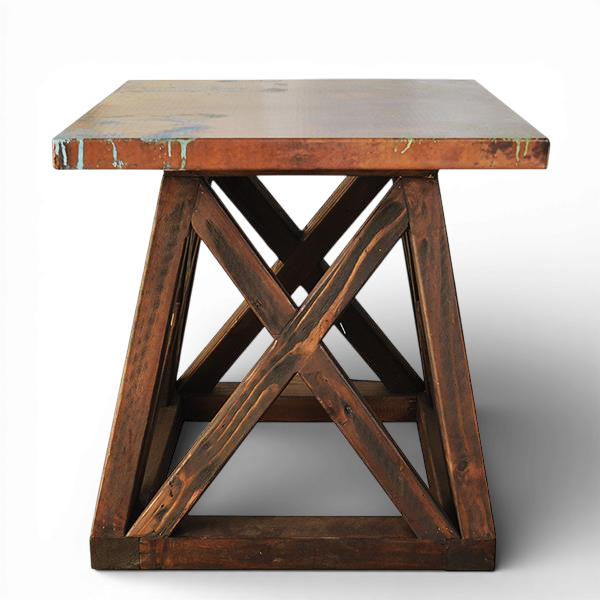 Santa Clara Copper Coffe Table - Natural