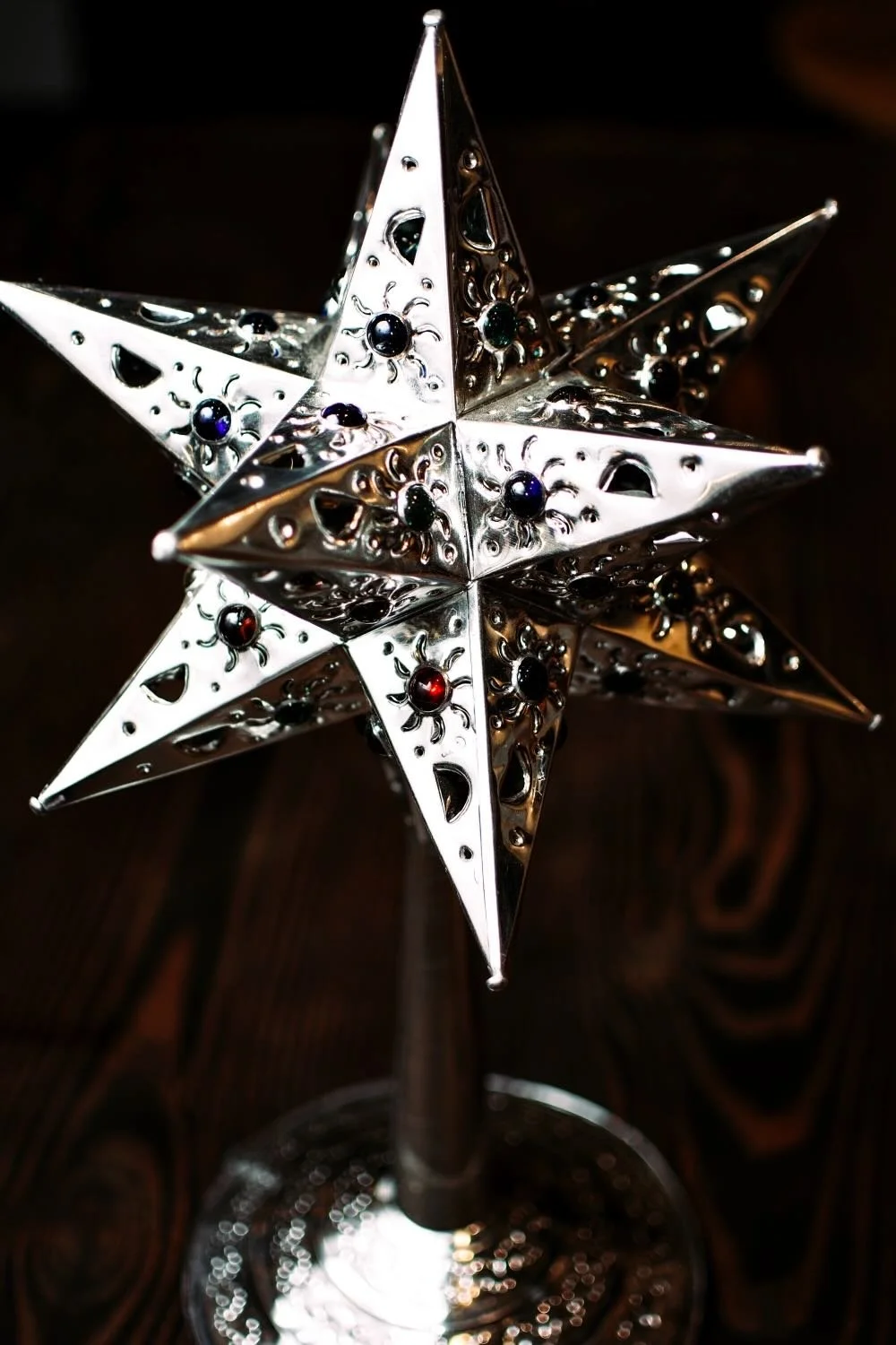 Standing Estrella Lamp - Plata