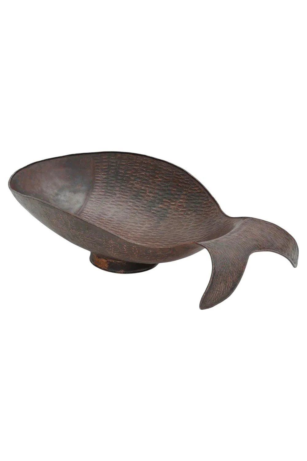 Hacienda Fish Vessel Hammered Copper Sink
