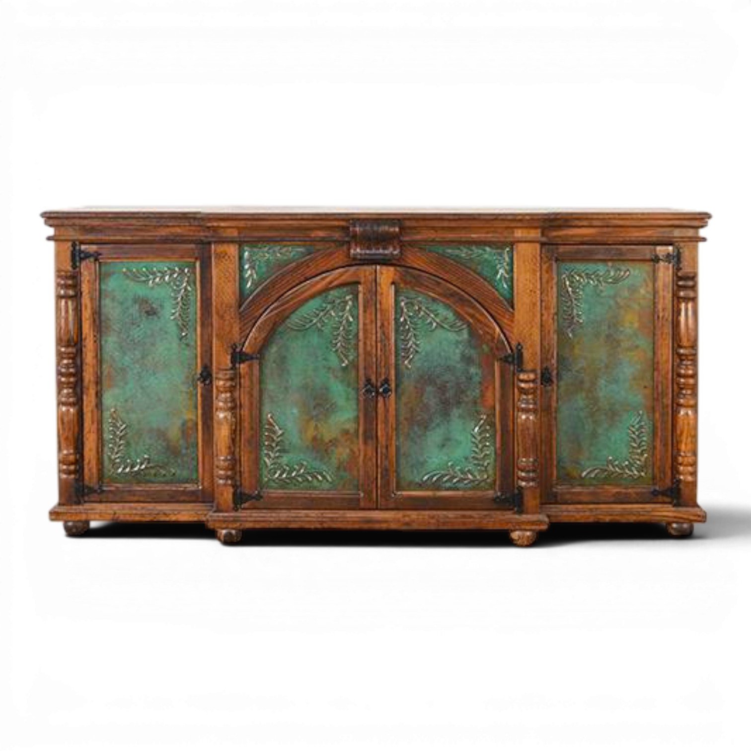 Zamora Copper Wine Cabinet