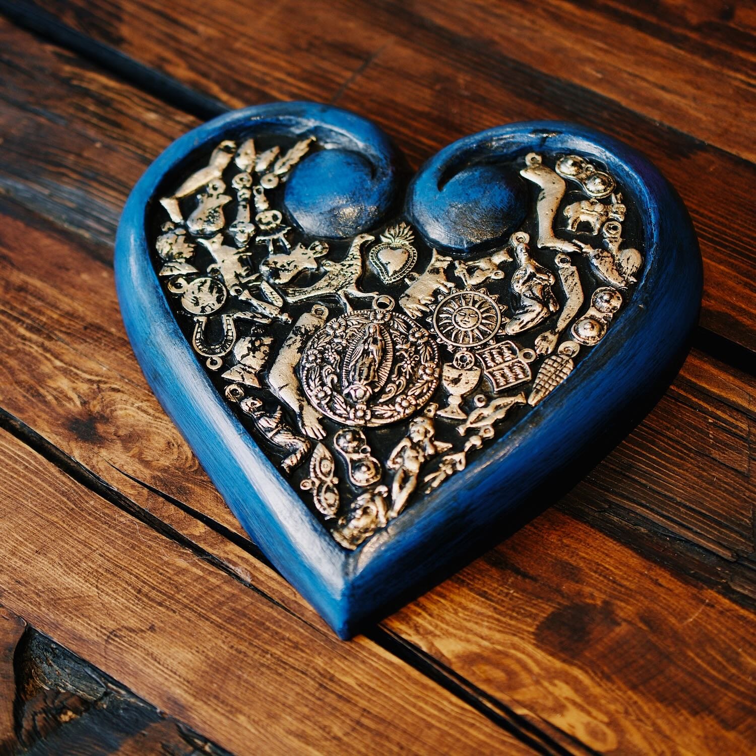 Corazón de Milagros - Blue
