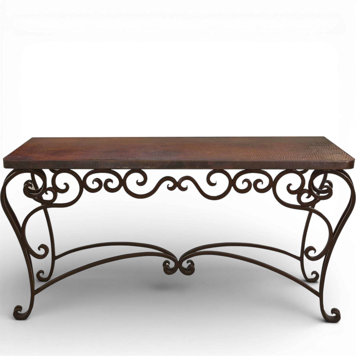 El Paso Copper Sofa Table – Otoño