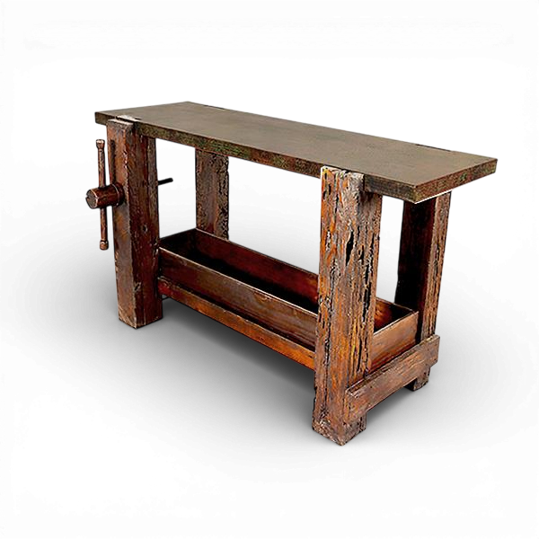 El Rancho Copper Top Carpenters Table