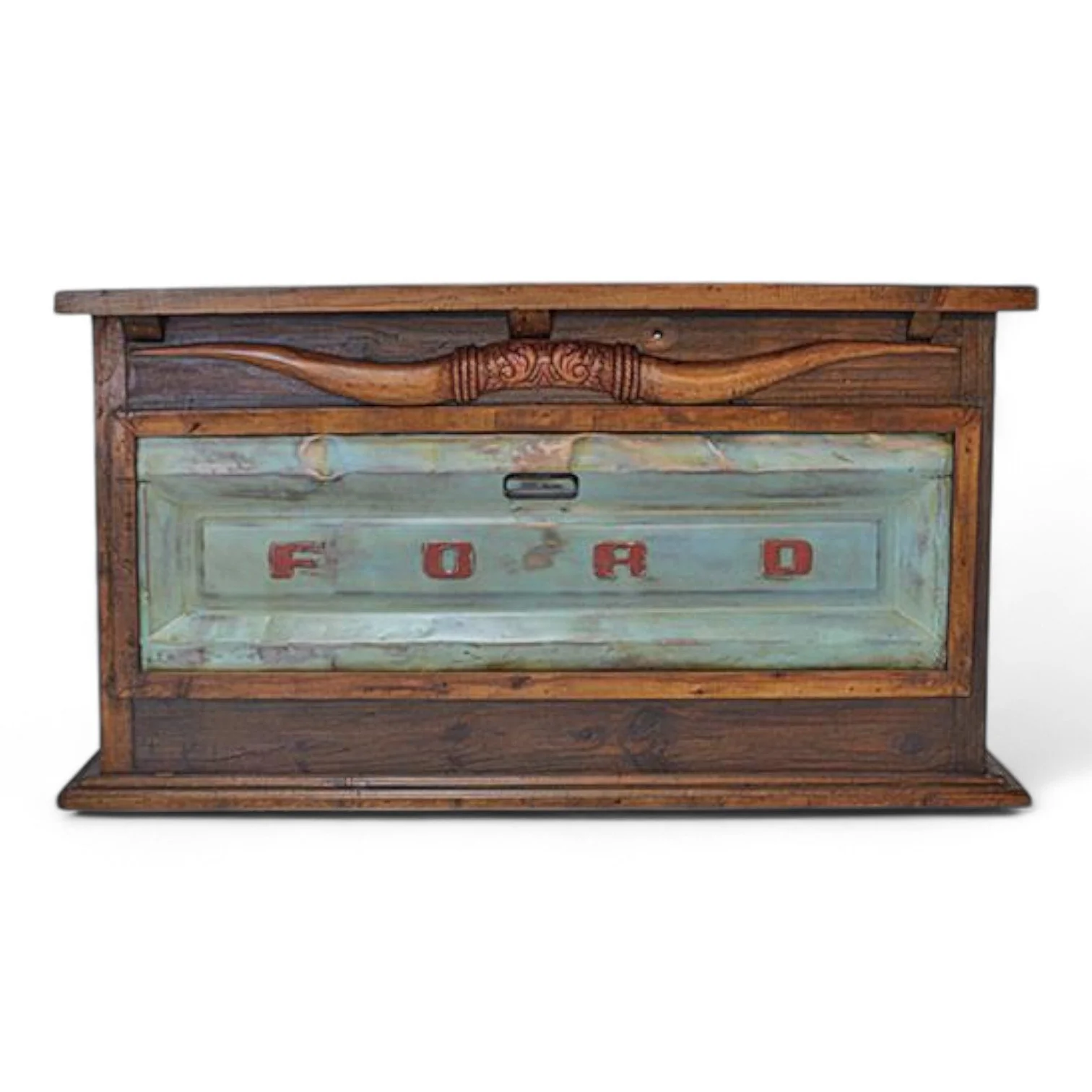 Old Western Ford Tailgate Bar