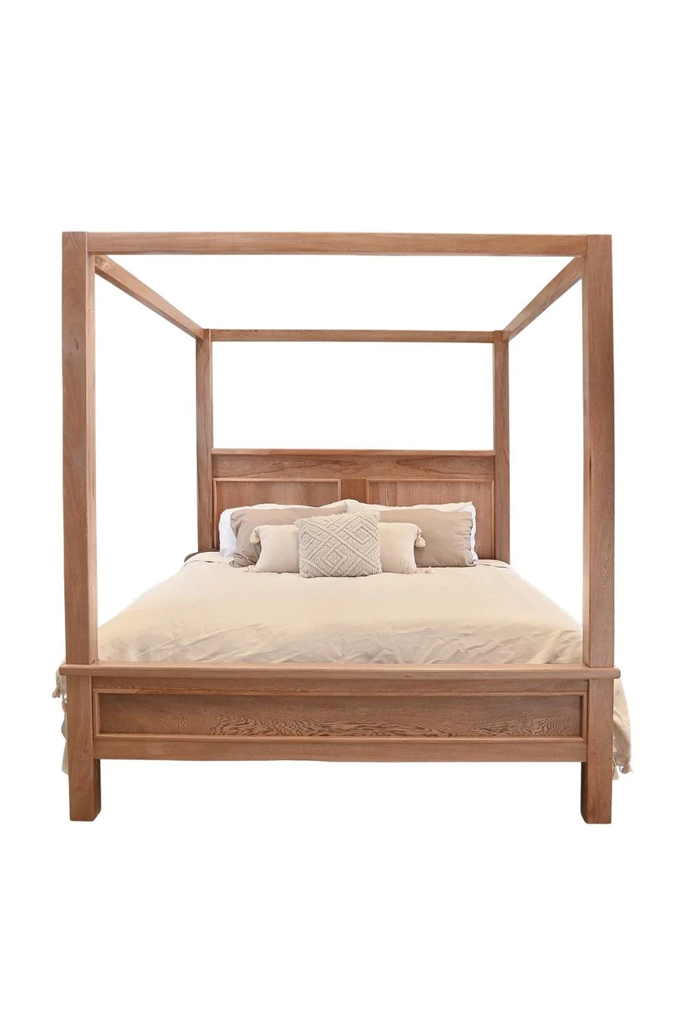Alpine Bed – Handmade Rustic Canopy Bed
