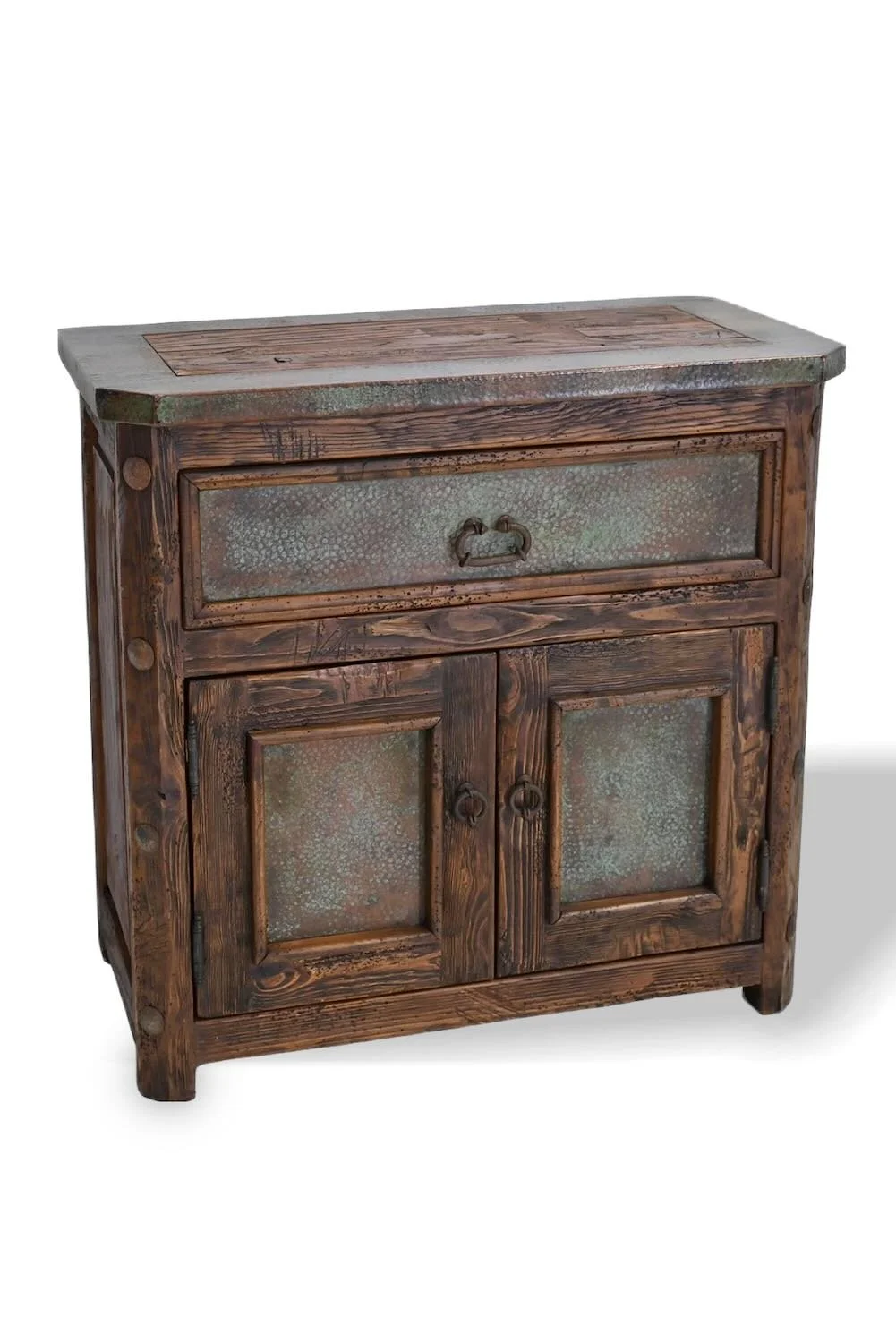 San Felipe Copper Nightstand - Grande