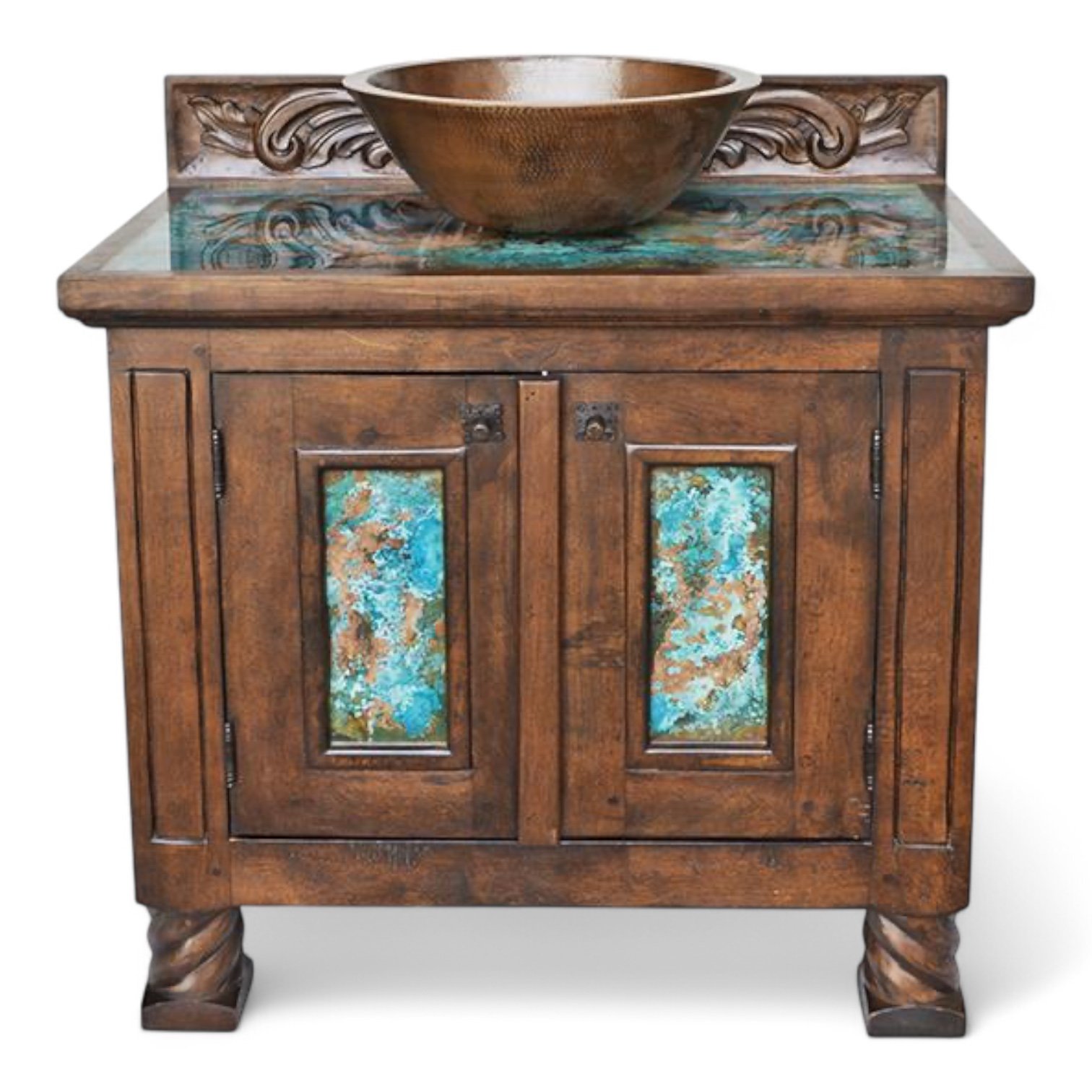 Zacatecas Copper Vanity