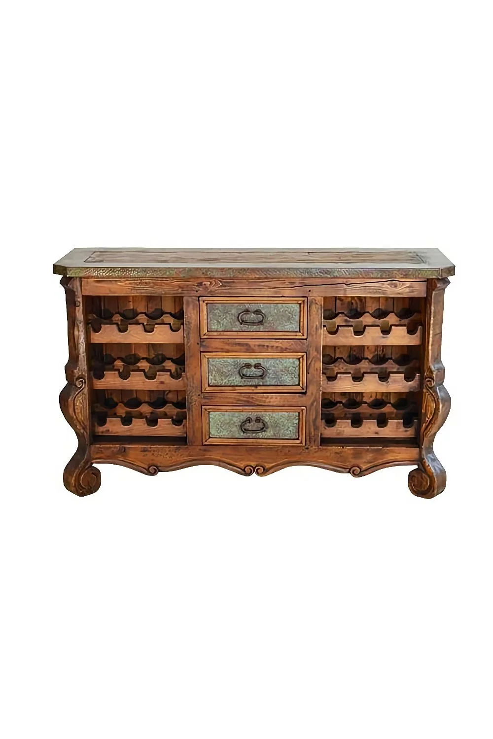Rio Rico Copper Wine Console