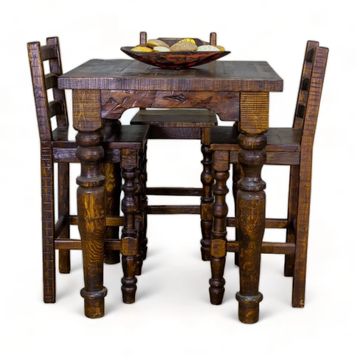 Hacienda Rústica Bar Table