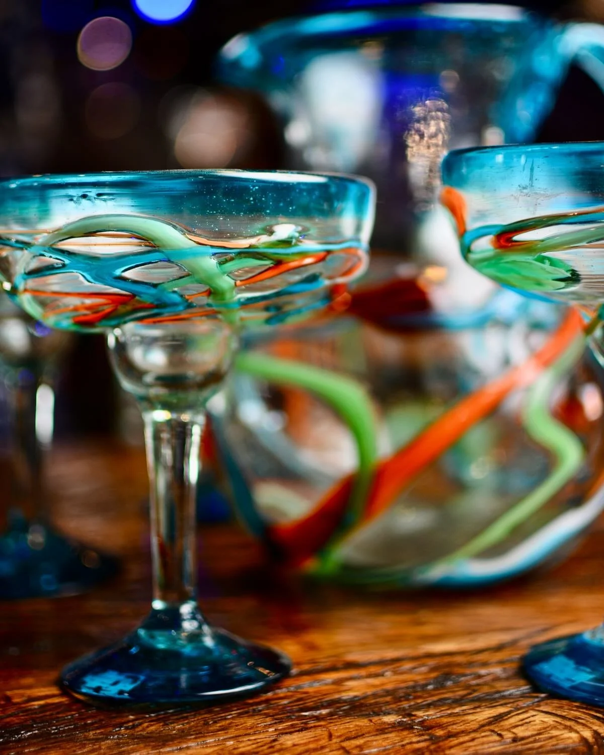 Mexicolor Margarita Pitcher & Glassware Set