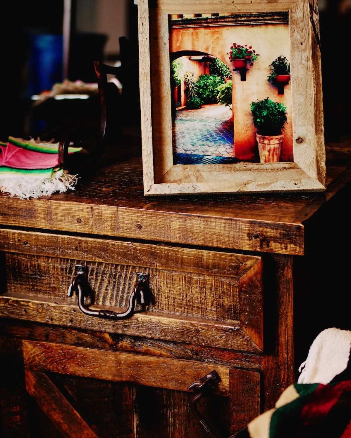 Rustic Nightstand from Mexico