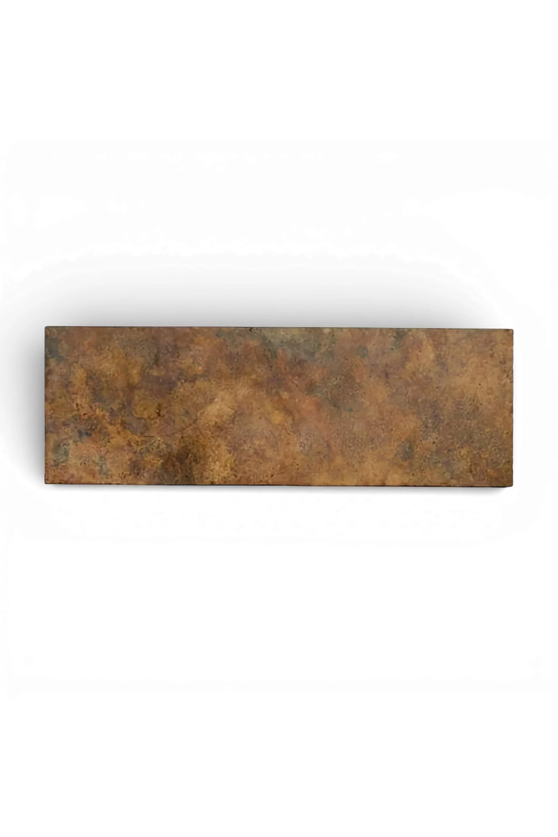 Shop a handmade stone top bar from Mexico. Rustic wood with metal panels, storage, and iron accents for stylish entertaining spaces.