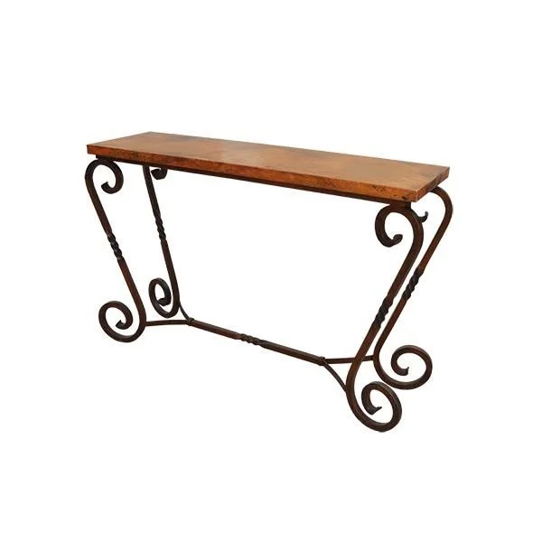 El Durazo Copper Sofa Table