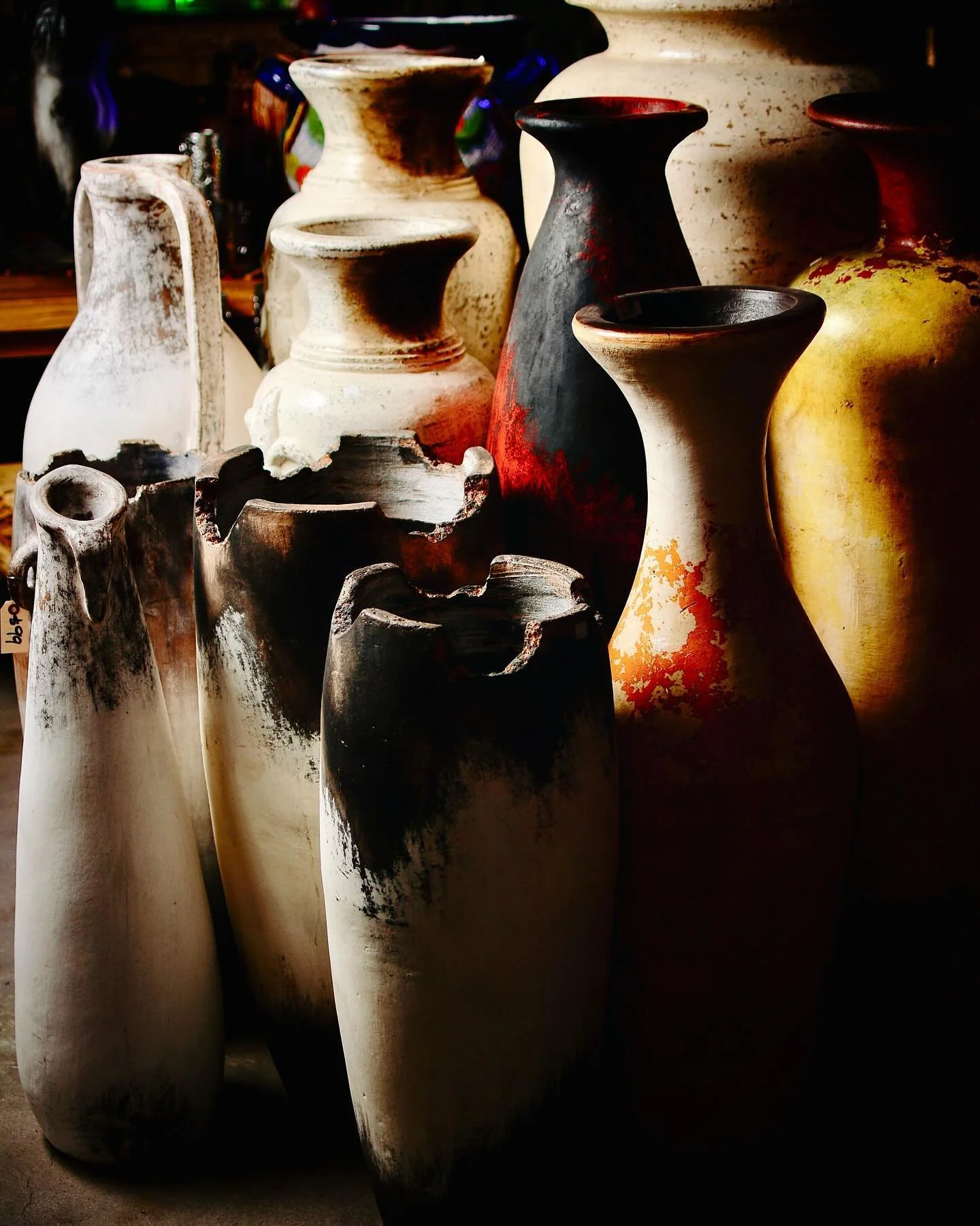Handmade Terracotta Vases from Mexico