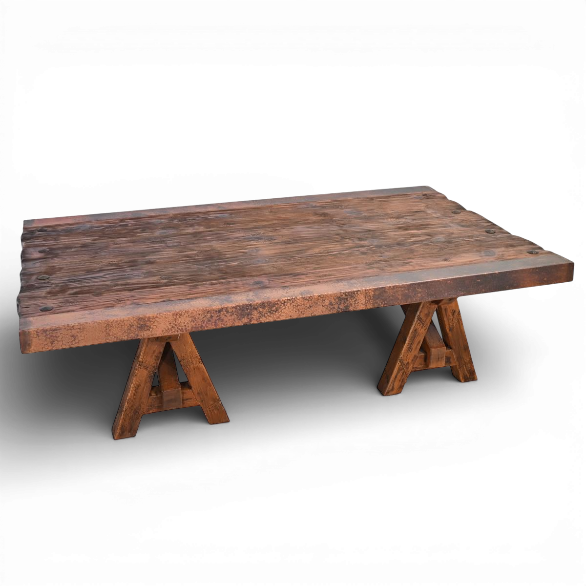 Floresville Copper Edge Coffee Table