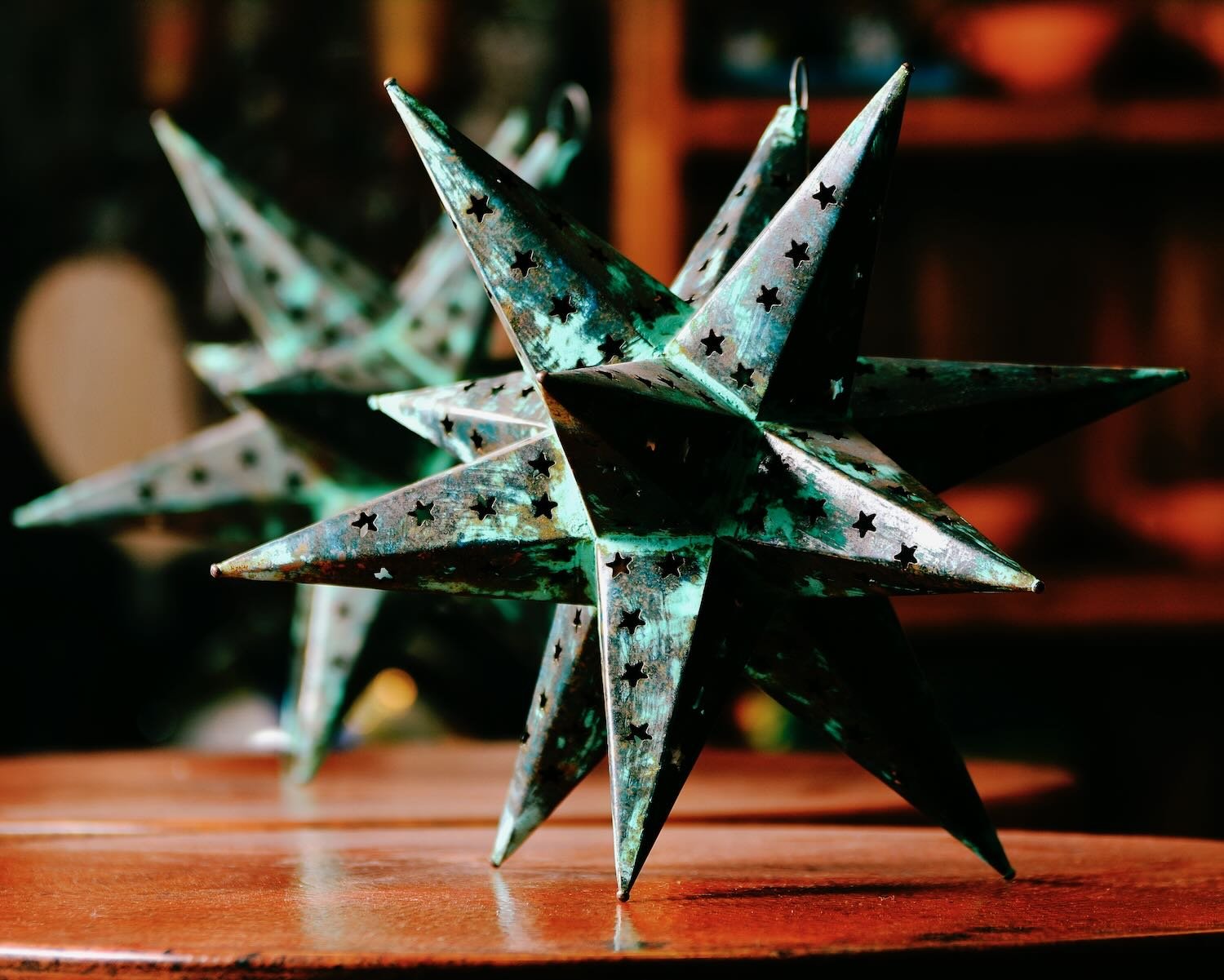 Distressed Turquoise Estrella - 20"