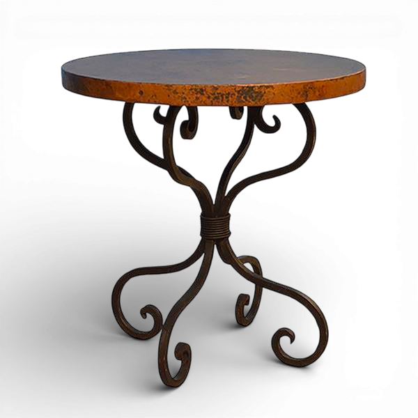 El Durazno Copper End Table