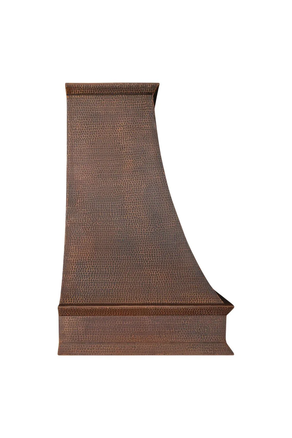 Marisol 38 Inch Hammered Copper Wall Mounted Euro Range Hood