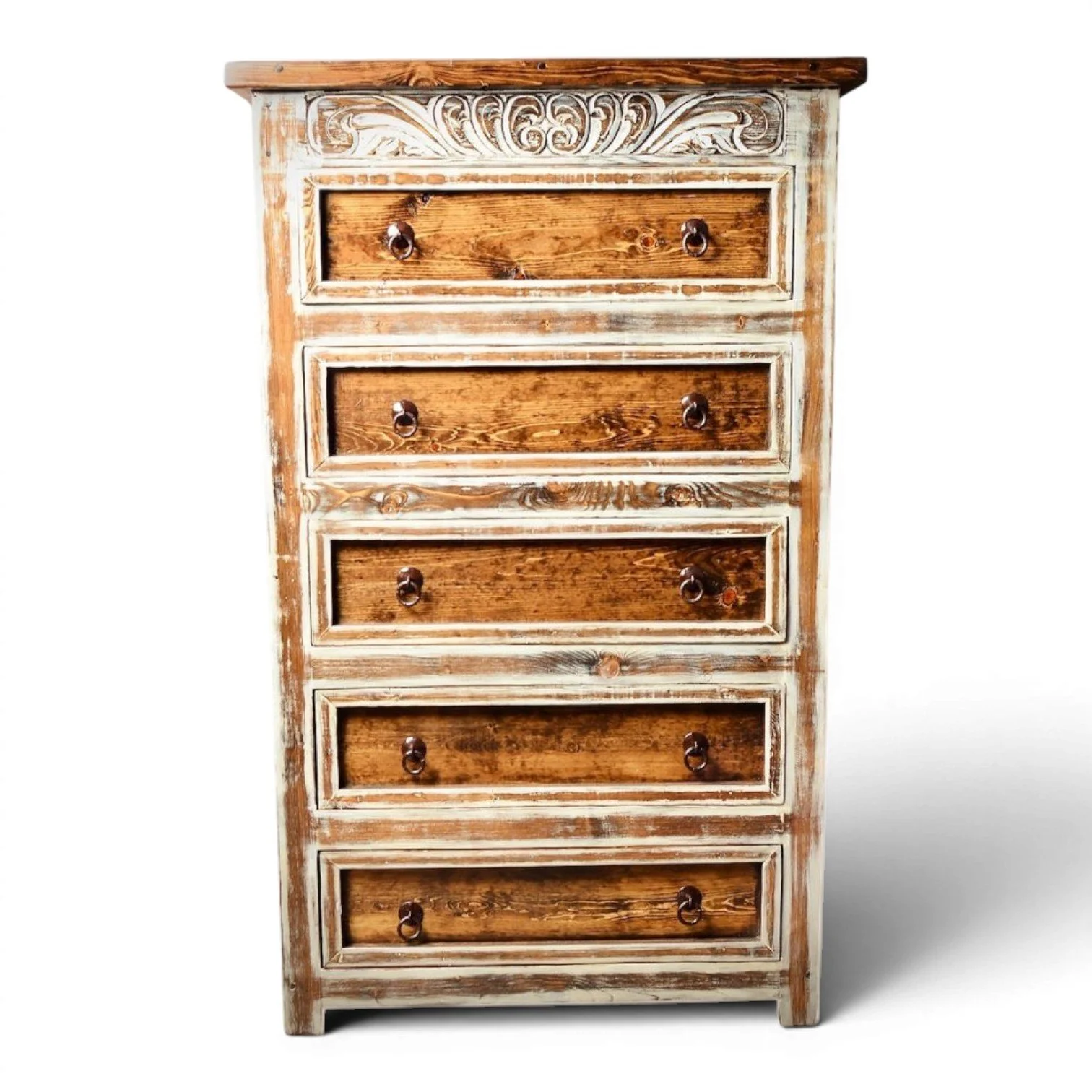 Las Conchas Chest | Handmade Mexican Coastal Reclaimed Wood