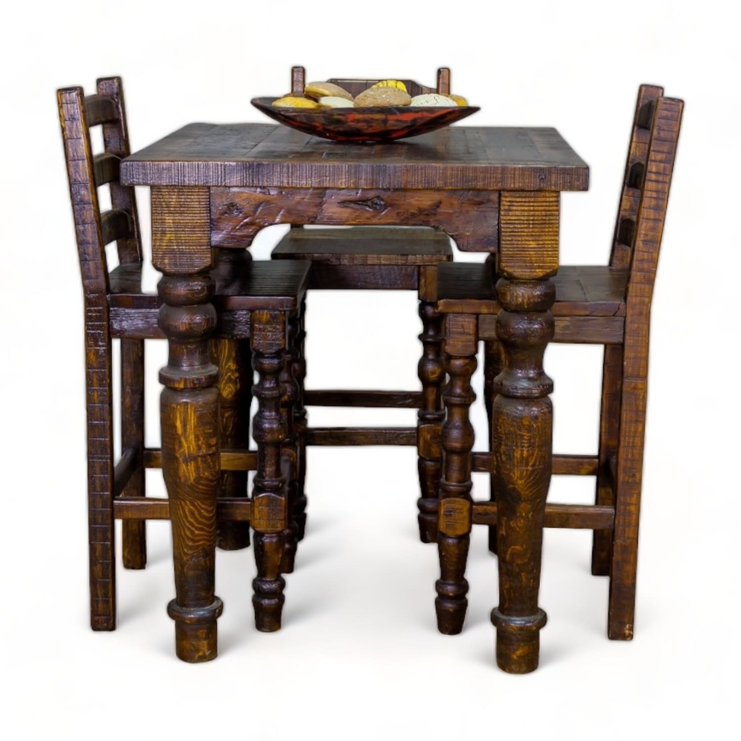 Hacienda Rústica Bar Table