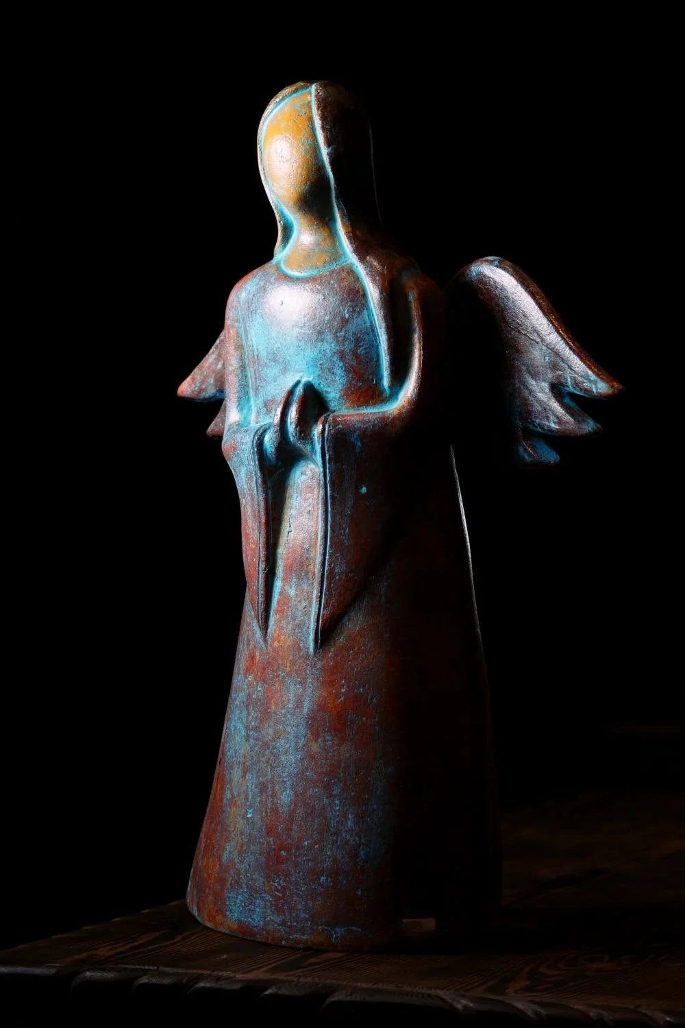 Handmade Azul Clay Angel