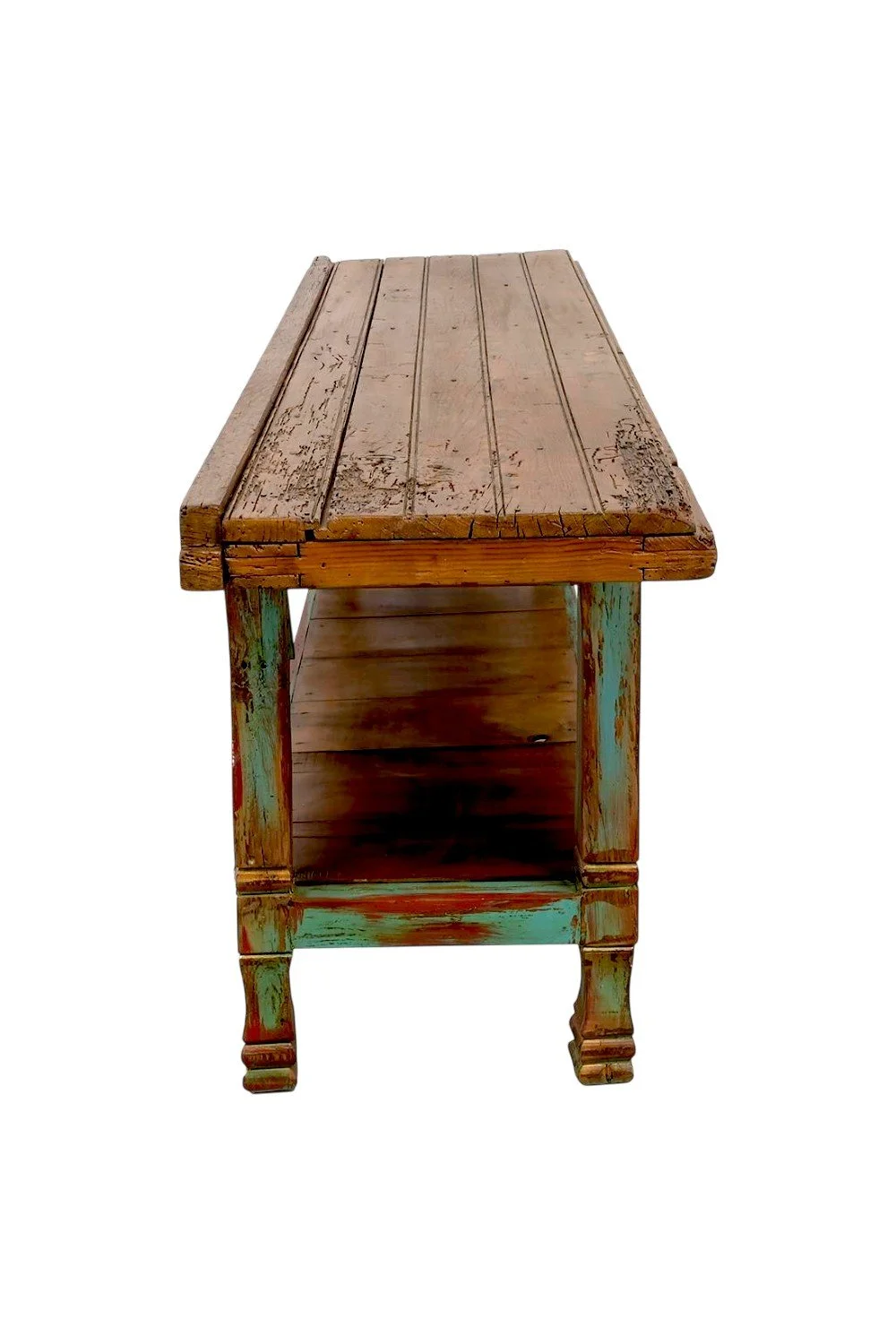 Agave Carved Sofa Table