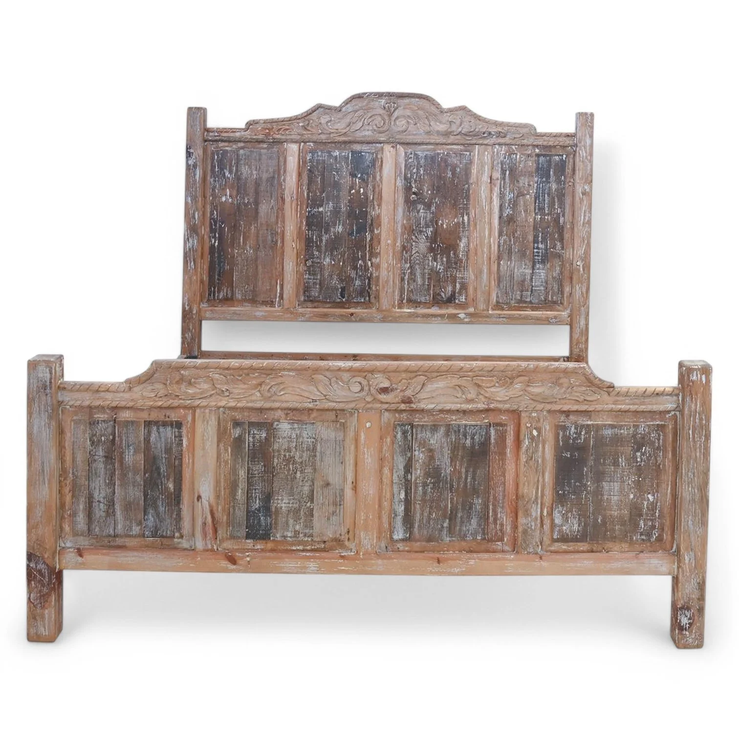 La Choya White Wash Bed
