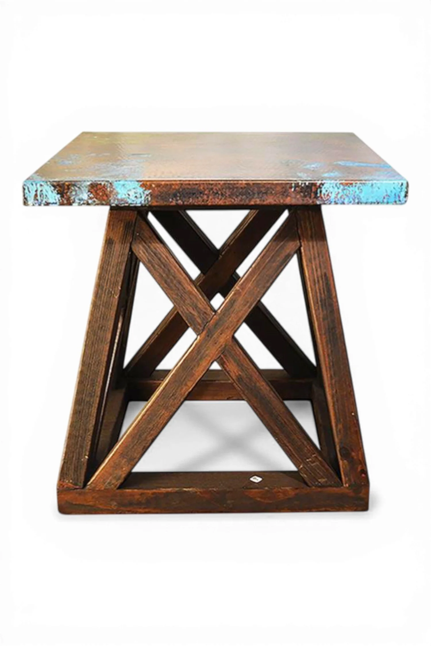 Santa Clara Copper End Table