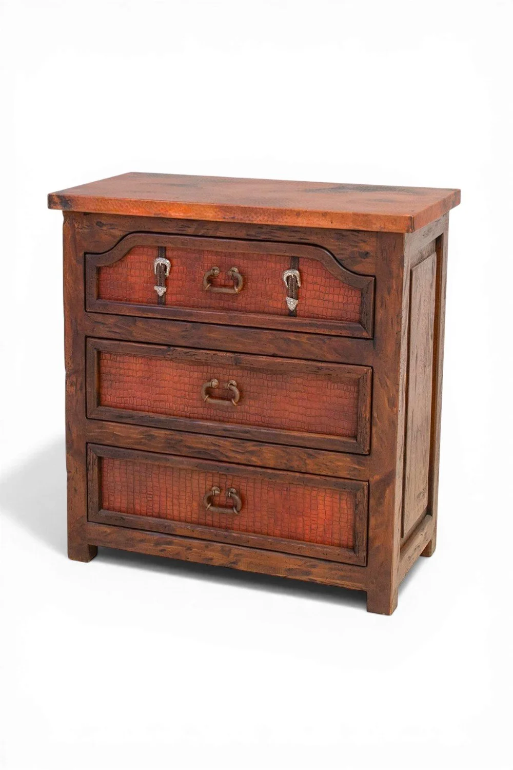 Todos Santos Croc Print Nightstand